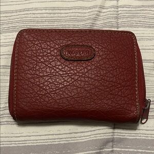 Rosetti Red Textured Wallet